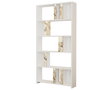 Hanah Home Estantería Lima - White Marble Blanco